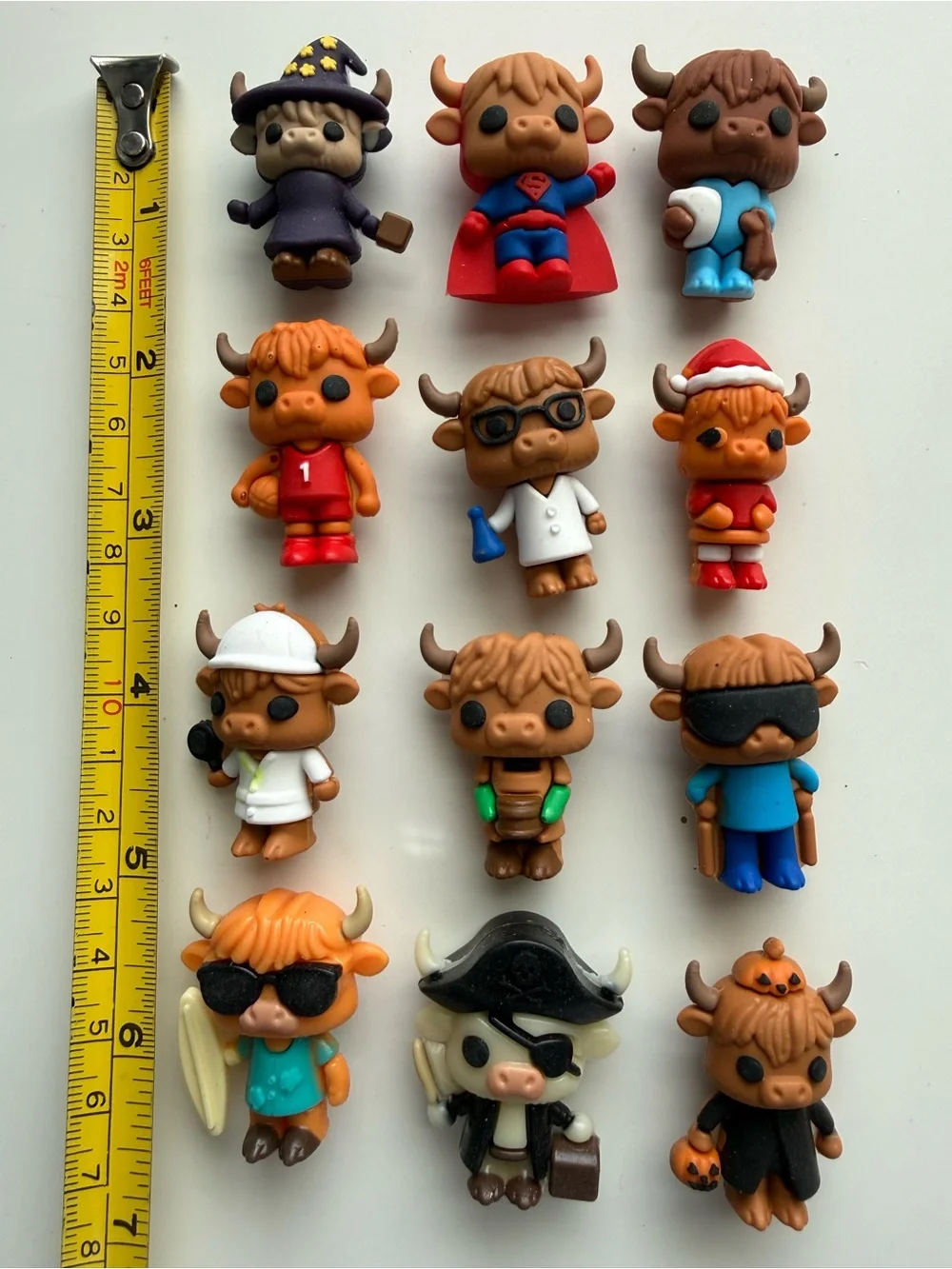 Highland Cow Advent Calendar 2025 - 12 Figures - Picture 3 of 4